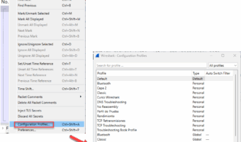 Crea Perfiles Personalizados Por Protocolo o Escenario en Wireshark